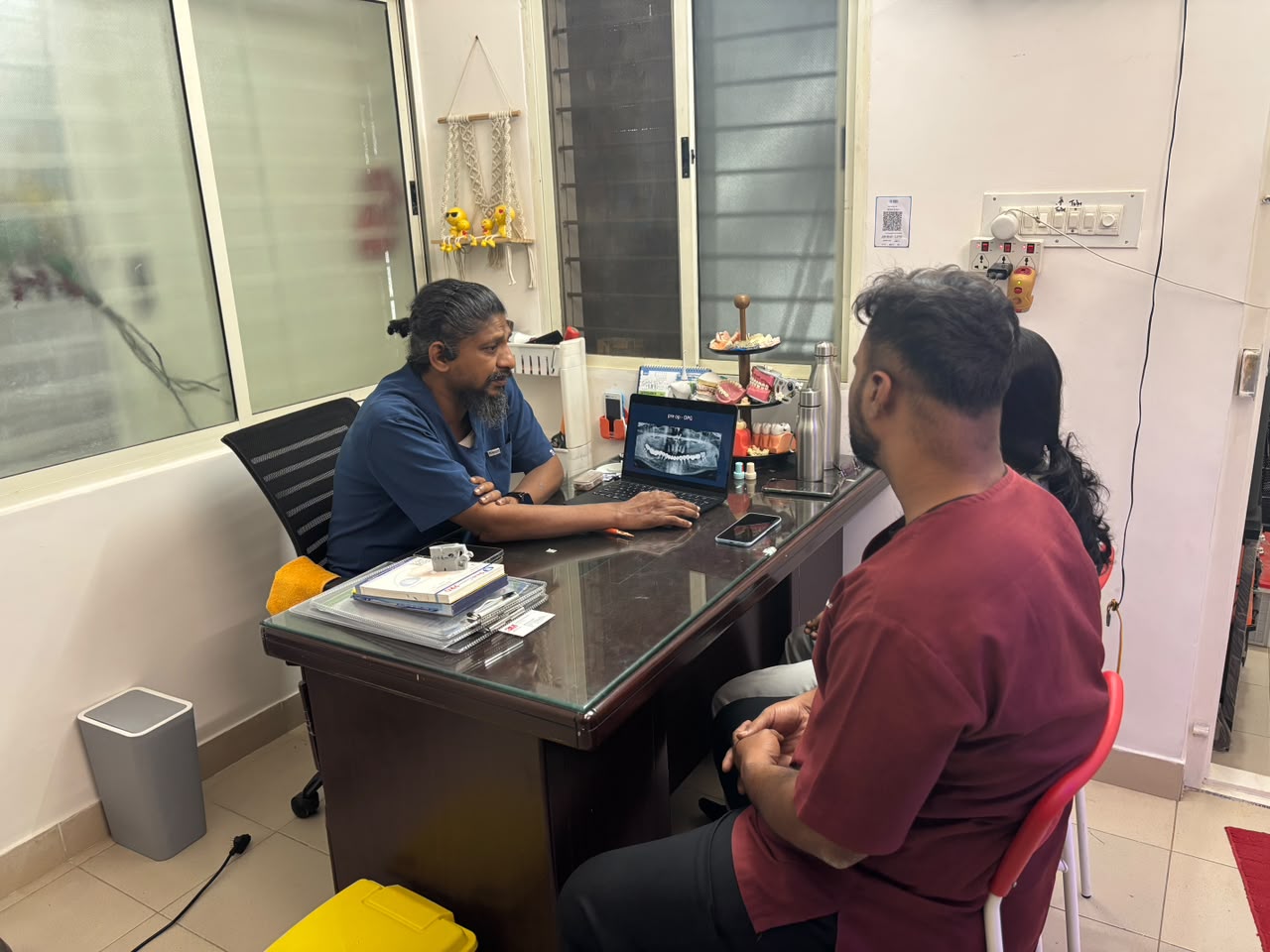 Observing a case review at DentEssencePro